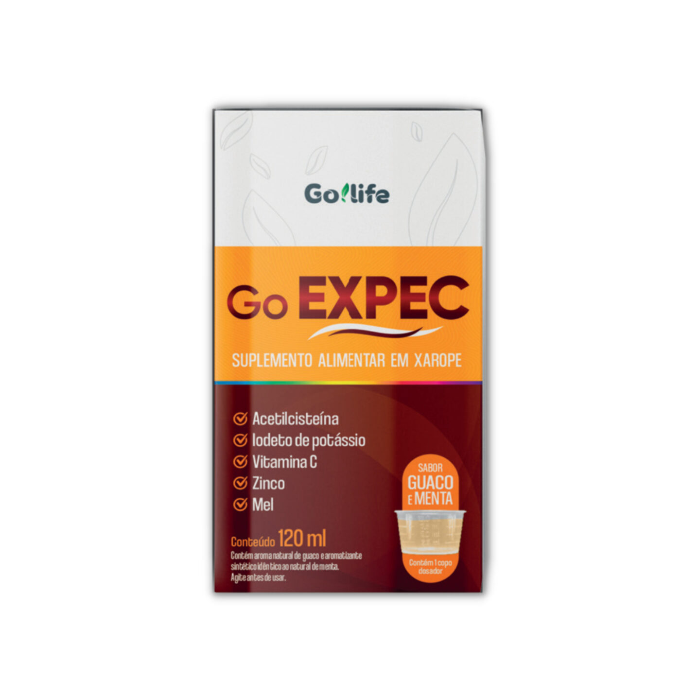 GO LIFE XAROPE GO EXPEC 120ML - Farma Dez